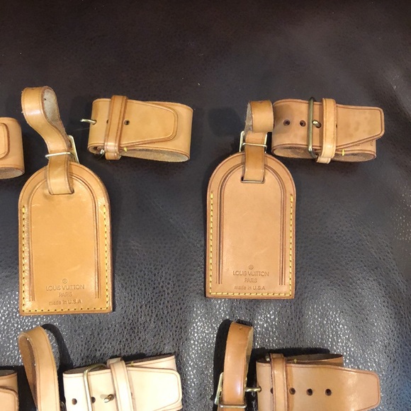 LOUIS VUITTON Luggage Tag Poignet - Two sets PER ORDER if bundled w other item - Picture 9 of 16